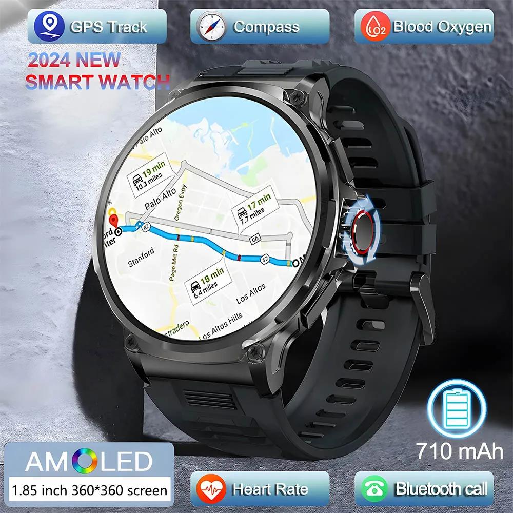2024  Ʈ ġ  ͸, 1.85 ġ Ʈ HD AOMLED ũ,  ƮĿ 400 + ̾, ߿ BT ȭ Ʈ ġ, 710mAh